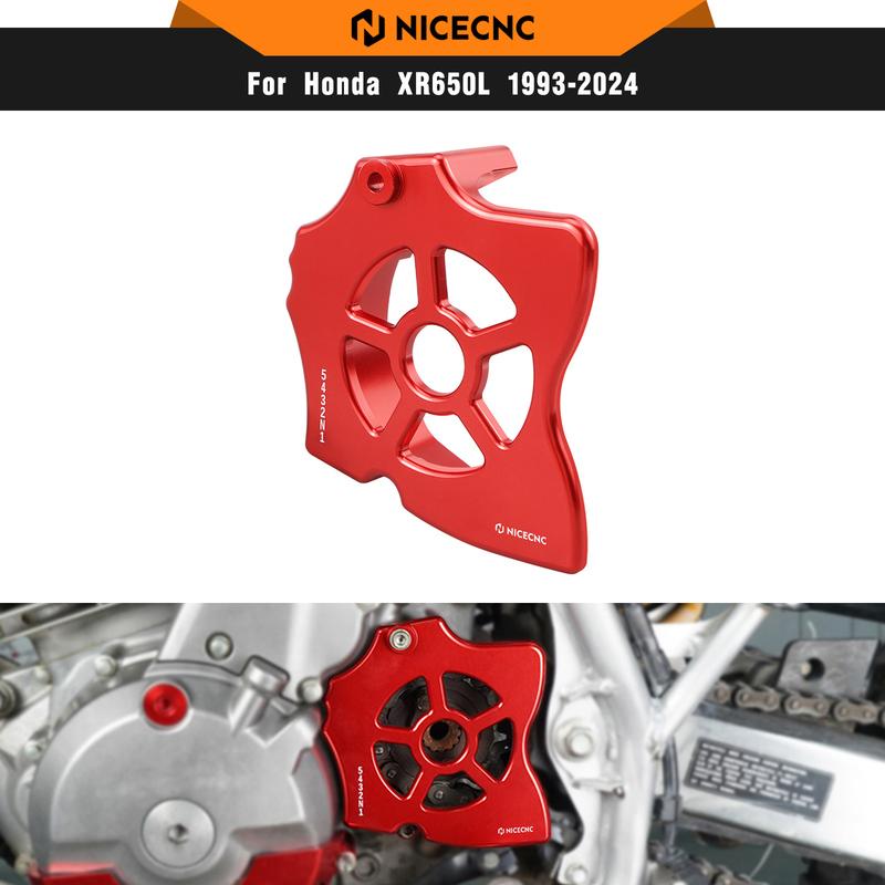 NICECNC Для Honda XR650L XR 650 L 1993-2025 2024 Мотоцикл Алюминий 15 Зубов Крышка Звездочки Защитная Накладка XR 650L Аксессуары