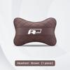 OBTLU1 Car Seat Head Support Cushion Lumbar Pillow Accessories Tire Valve For VW GTI Golf Polo Passat Tiguan T-ROC Jetta Arteon ID.3 CC