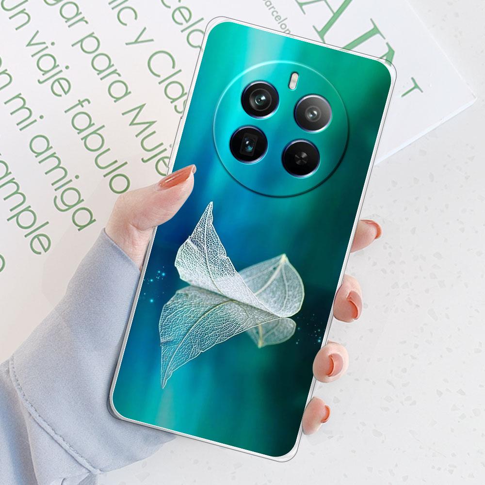 Для Realme 12 Pro 5G Чехол Прозрачная Крышка на Realme 12 Plus 5G Прозрачный Мягкий Силиконовый Чехол для Телефона Для Realme 12 Pro Plus 5G Coque