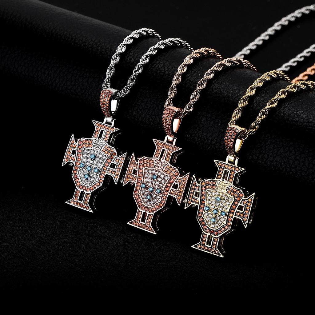 Кулон в виде эмблемы европейского и американского хип-хоп футбольного клуба с красочными масляными каплями — памятная медаль болельщика.