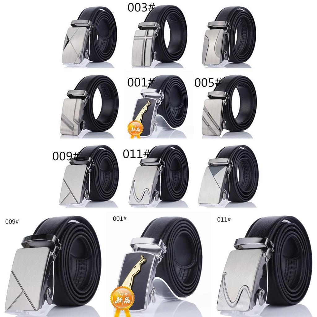 Belt 1pcs Men Imitation Leather Black Steel With
