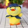 1 шт. Милая надоедливая утка, работающая, хорошая надоедливая утка, плюшевая игрушка, кукла, маленькая желтая утка, сумка, подвеска, брелок