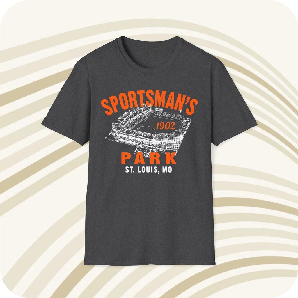Sportsman's Park 1902 Classic Cut Baseball T shirt - St. Louis Browns