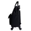 Kobe Liberal Shopping Carry Backpack/Cart/Carry-on Bag, Push-Side, Carry-On, Fully Assembled, Model 903 (Black & Black)