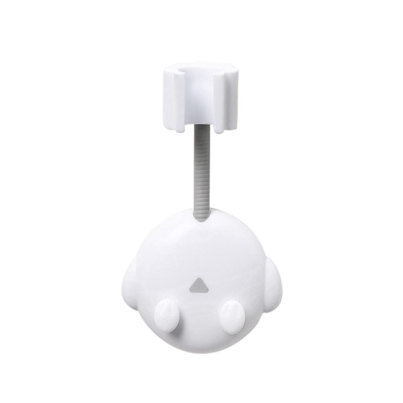 Мультяшный держатель для душевой лейки 360° Регулируемый Самоклеящийся Настенный Держатель Универсальные Аксессуары для Ванной Комнаты для SPA