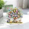 Easter Lily Bunny Diamond Painting Tabletop Ornaments Kit Table Top Diamond Painting Ornament Kits Rhinestones Desktop Ornaments