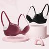 Сексуальные бюстгальтеры пуш-ап с половиной чашки, женские бесшовные бюстгальтеры с буквами, нижнее белье, легкое мягкое нижнее белье