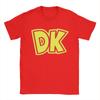 2026 New Fashion Funny Donkey Kong Video Games High Quality Soft T Shirts Mens Oneck Short Sleeve Tops  Cotton Summer TopsTops