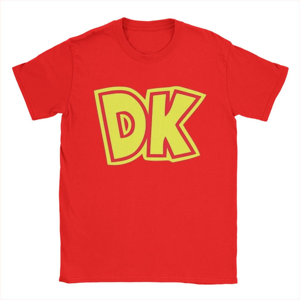 2026 New Fashion Funny Donkey Kong Video Games High Quality Soft T Shirts Mens Oneck Short Sleeve Tops  Cotton Summer TopsTops