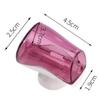 3PCS with Suction Cup Toothbrush Cover Dustproof Toothbrush Protector Cover  Bathroom