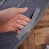 Pokrowiec Na Pościel Organizer Pod Łóżko Szary 104X45Xx16Cm