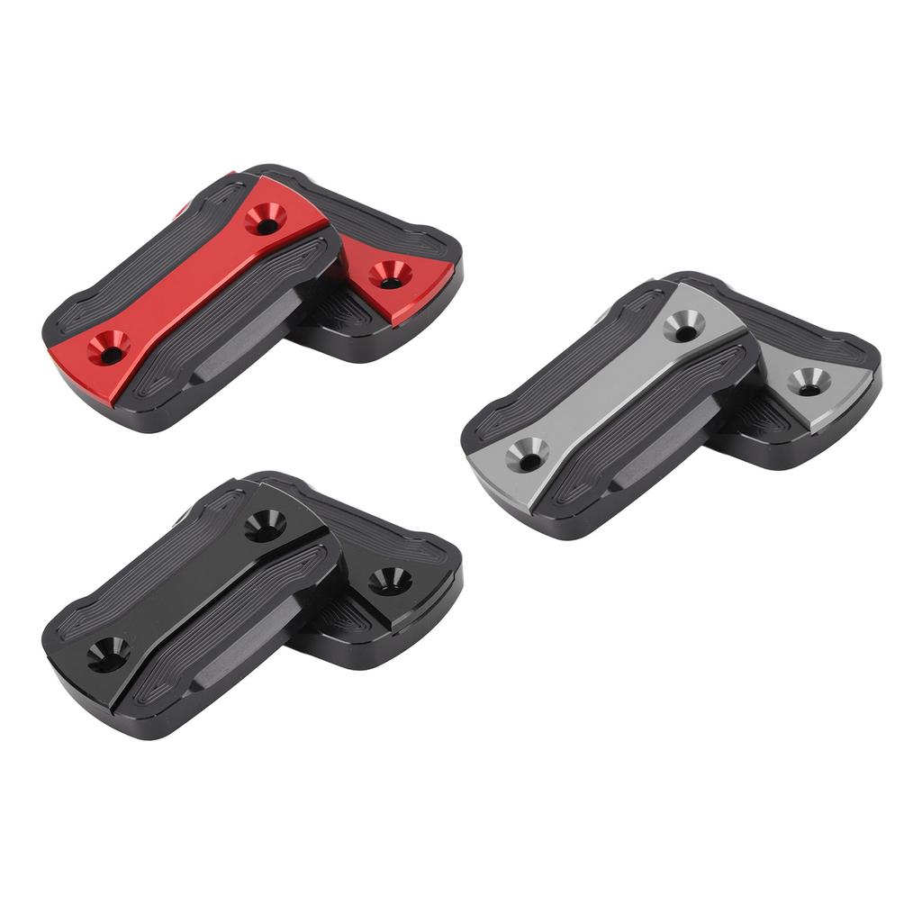 Pair of Motorcycle Brake Fluid Reservoir Cap Aluminium Alloy for XMAX 300 125 250 2017-2023