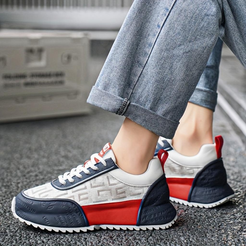 Men's Fashion Trend of Non-slip Wear-resistant Classic Breathable, Shock-absorbing Men's Shoes Versatile Casual Sneakers