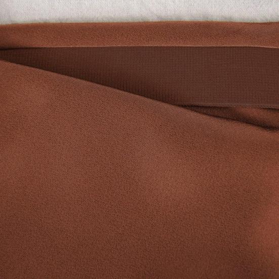 Юбка макси женская гладкая атласная длинная юбка с застежкой-молнией однотонная весна