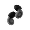 Dream Silicon Low-resilience Earplugs for Sleep Noise Reduction with SNR Value of 27 dB Black
