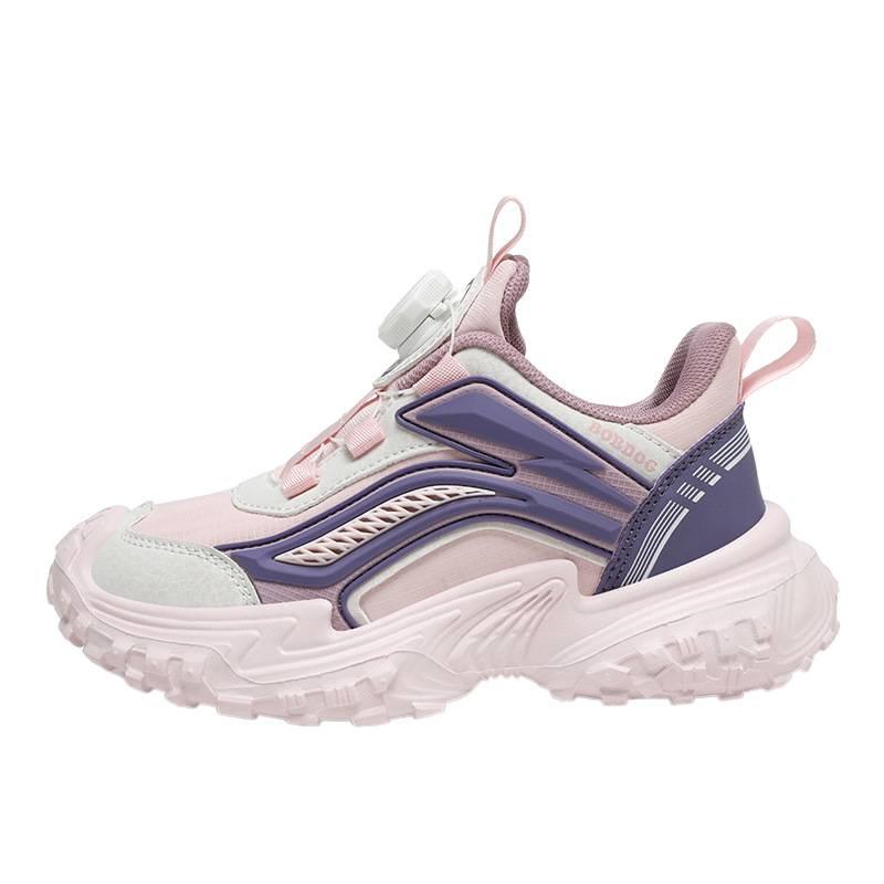 Babu bean girls sports shoes non-slip and wear-resistant leather surface waterproof spring and autumn new primary school students fashion girls r