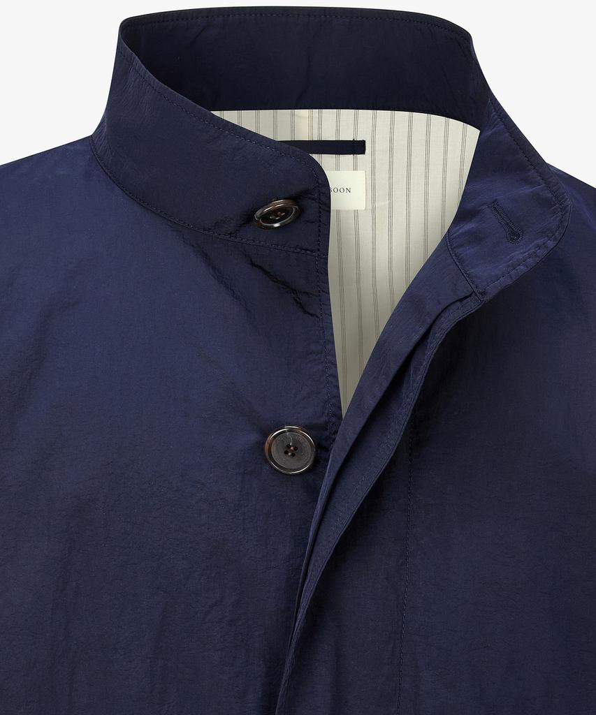 Man On The Boon Nylon String Detail Jacket_Navy 4716109005