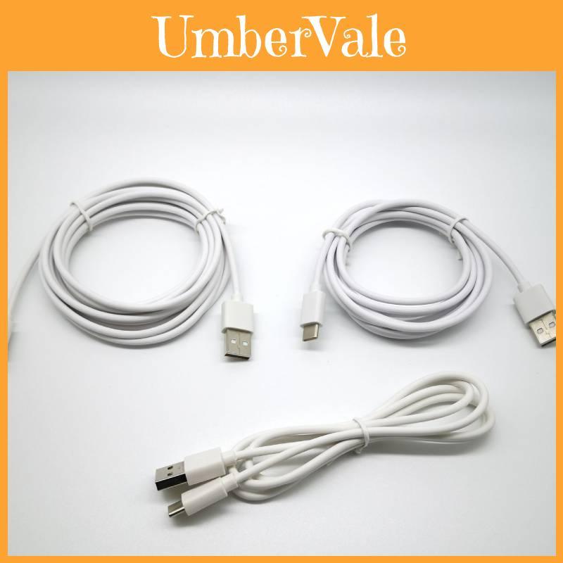 Usb Typec Interface Data Cable 2m Pvc Extension Cord For Mobile Devices And Fast Charging