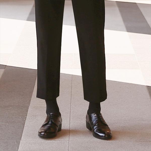 Pascologen MS1124-BK модельные туфли с 4 отверстиями и броги London черный-MS1124-BK