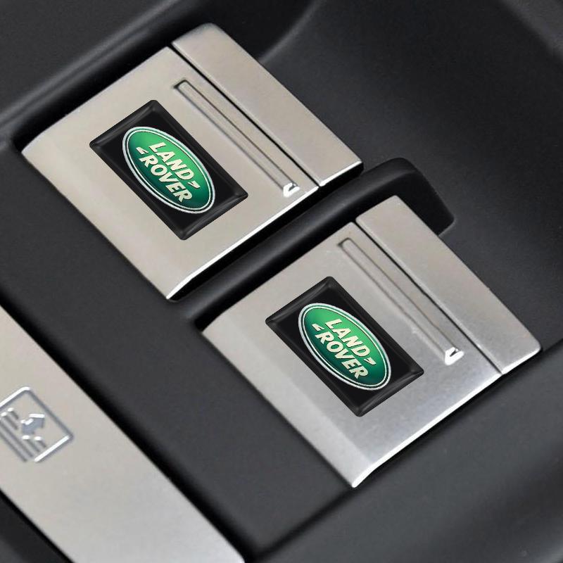 Стайлинг автомобиля 3D Эпоксидные наклейки для украшения рулевого колеса и приборной панели автомобиля для Land Rover SVR Discovery Velar Defender Range Rover L322 L405