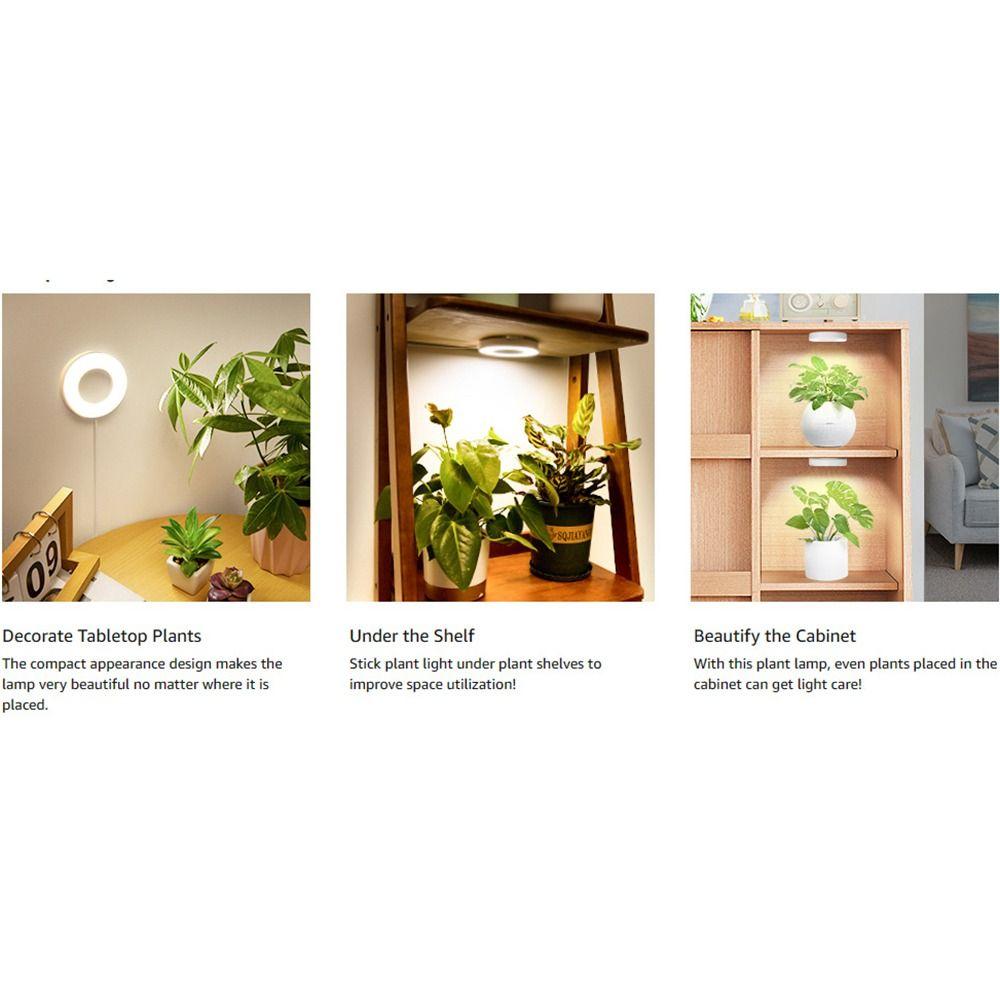 10 Dimming Levels Hanging LED Plant Light Adjustable Ceiling Grow Light Houseplants