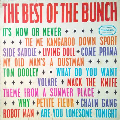 Виниловая пластинка РАЗЛИЧНЫЕ - The Best Of The Bunch WLP6031 Embassy 1961 UK Поп Б/у