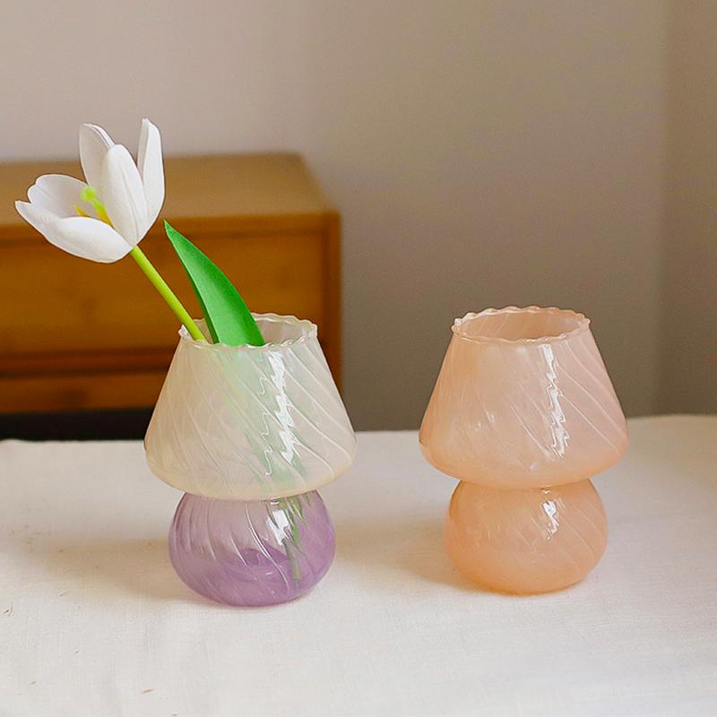 Стеклянная художественная ваза, гидропонная ваза, цветочная композиция, домашний декор, настольные украшения, украшение сада