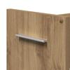 vidaXL Rollschrank Artisan Eiche 60x22x79 Cm Holzwerkstoff