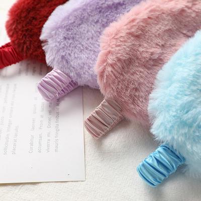 Маска для сна, повязка на глаза, мягкая плюшевая повязка на глаза, повязка на глаза, козырек для сна