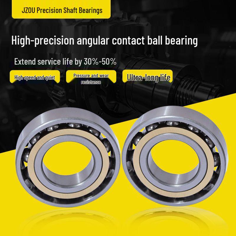 BM Angular Contact Ball Bearings 7214-7222 with Copper Cage
