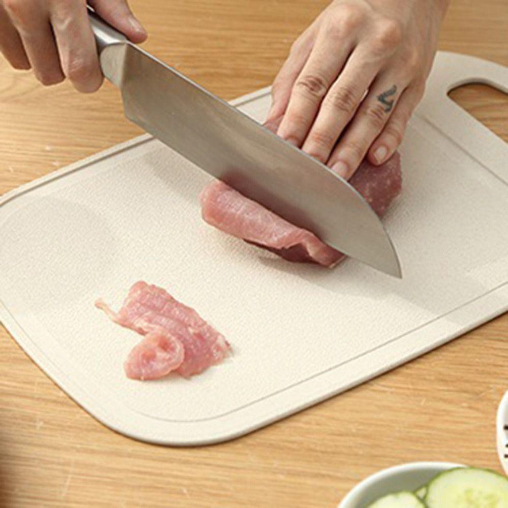 Non-Slip Plastic Chopping Board Multicolor Baby Food Cutting Board Fruit Vegetable Chopping Block Kitchen Accessories