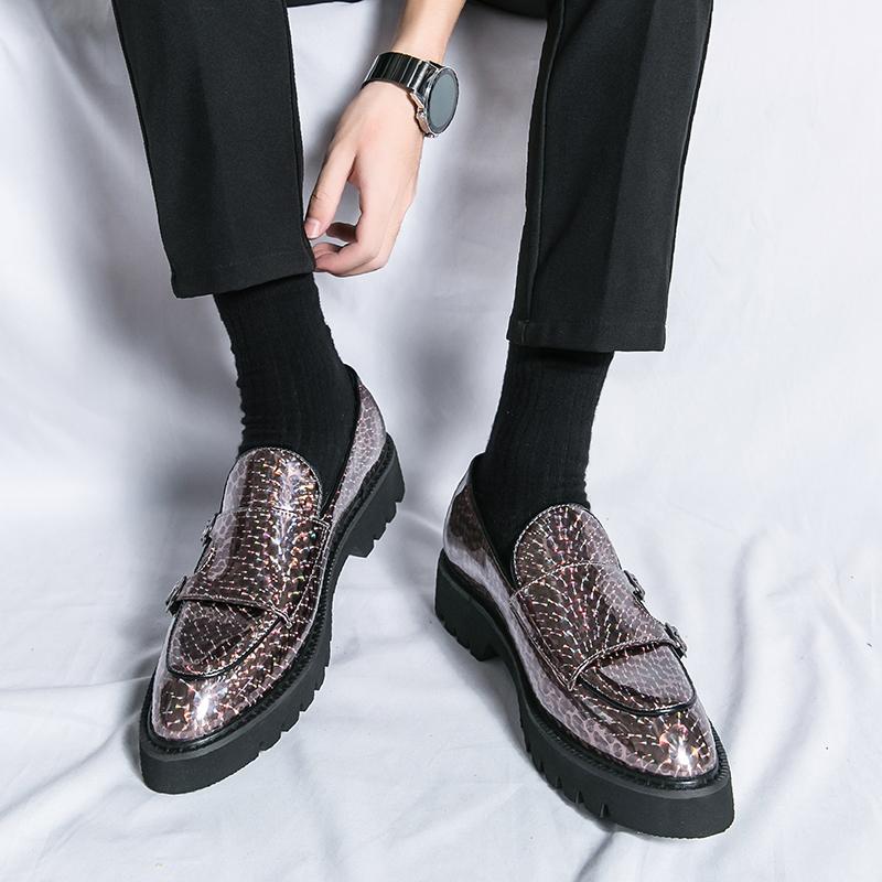 FashionBrand Loafers Men Luxury Brand Shoes Leather Casual Italian Shoes Men Moccasins Mocassin Homme Mocasines Hombre Slip-on Loafer