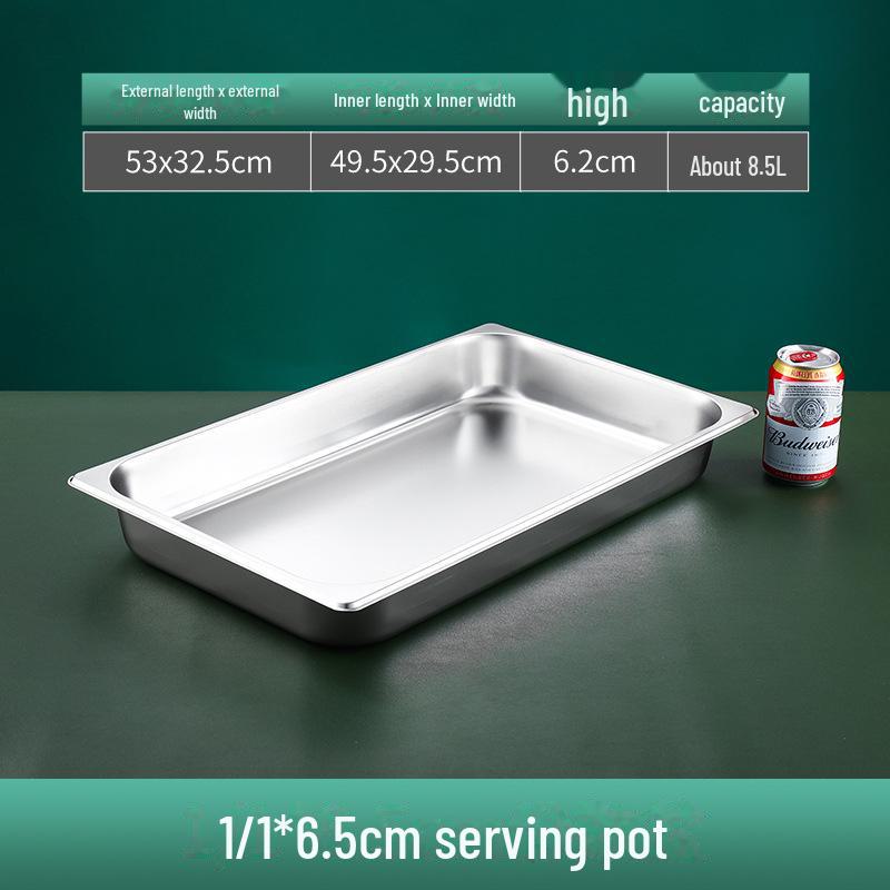 Квадратная сервировочная миска из нержавеющей стали с крышкой для фаст-фуда, молочного чая, приправ или горячих блюд