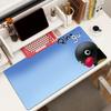 Cartoon cute P-Pingu Mouse Pad Square Office Gaming Desk Mat Waterproof Non-Slip Rubber Decorative