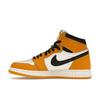Детские кроссовки Air Jordan 1 Retro High OG GS Yellow Ochre Black Sail FD1437-701