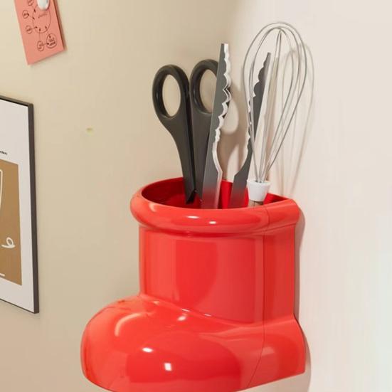 Boots Magnetic Fridge Organizer Space Saving Refrigerator Storage Rack Decoration