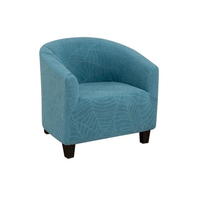 Чехол на клубное кресло, жаккардовый Расслабляющий эластичный чехол в скандинавском стиле, один чехол для клубного дивана для гостиной, эластичный чехол для кресла