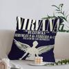 Rock Classic N-Nirvana Band Наволочка Декор Подушка Чехол Наволочка Печатный Чехол Для Подушки На Диван