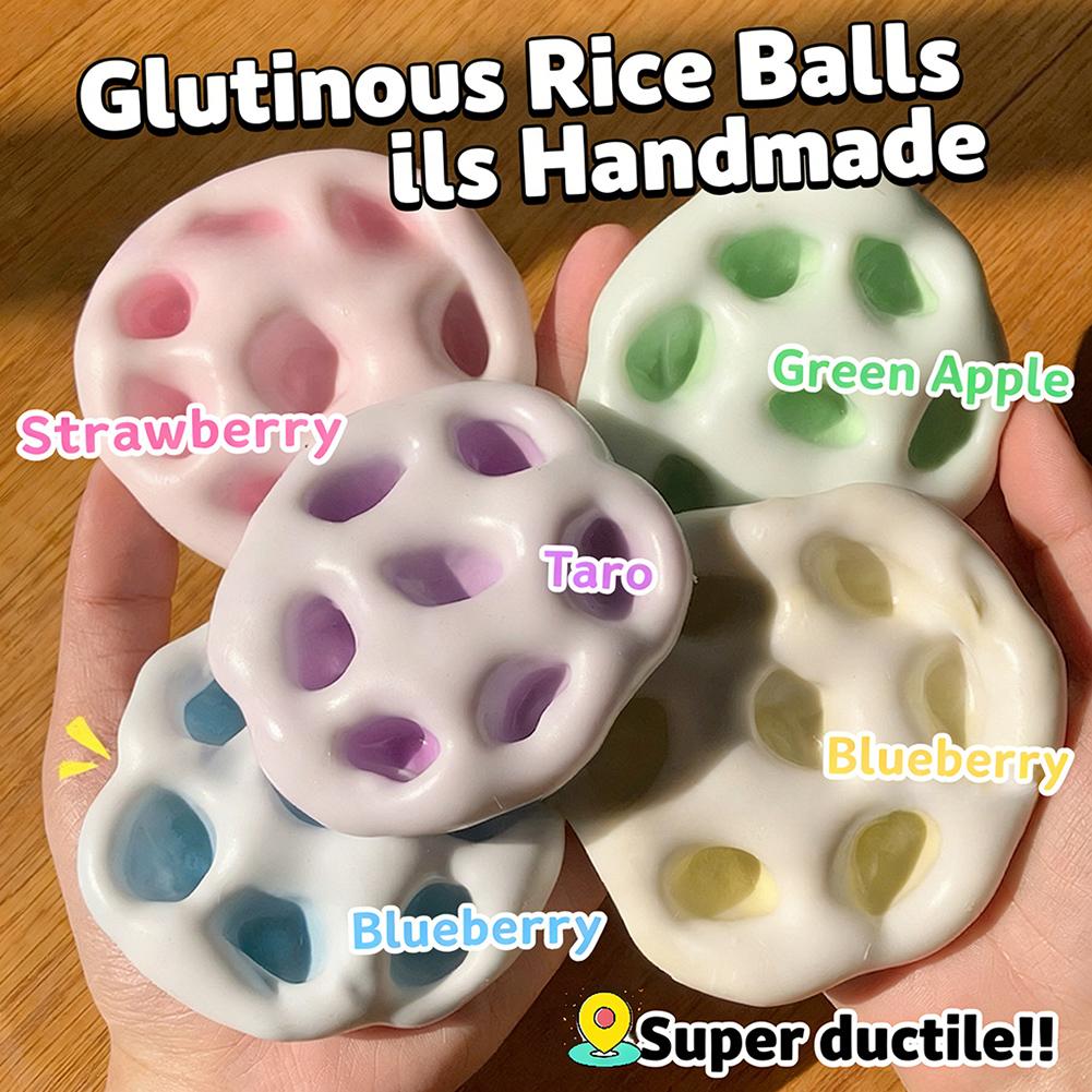 Interesting Sensory Toys Deformable Squeeze Squishys Stress Ball Finger Pinch Creative Decompression Anxiety Relief Squeeze Toy