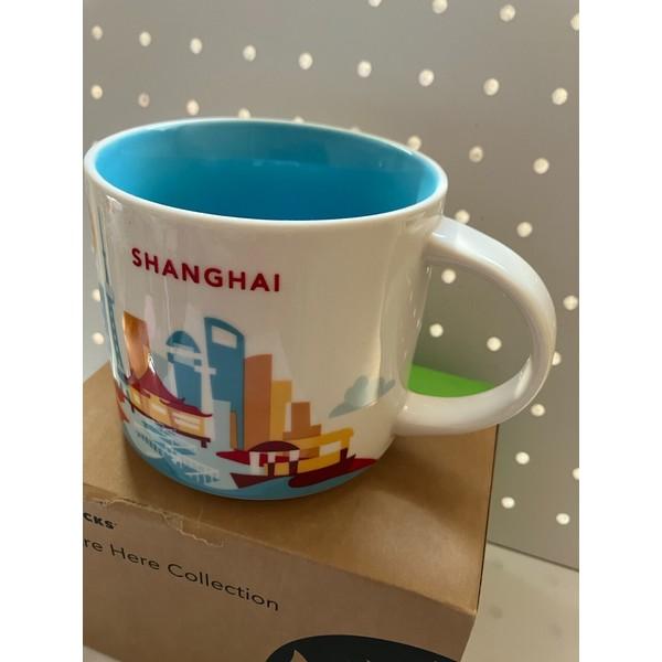 Starbucks Coffee Mug Shanghai 14oz You Are Here Collection YAH in Box