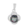 Silver Pendant with Mystic Topaz 2.18ct (2124627)