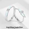 Светящиеся кольца для пары «Крылья Ангела»: Стильный, Высококлассный Дизайн для Мужчин и Женщин – Идеальный Подарок для Девушки