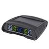 TPMS Wireless Tire Pressure Monitor Detector with 4 Sensors USB + Solar Panel Charging