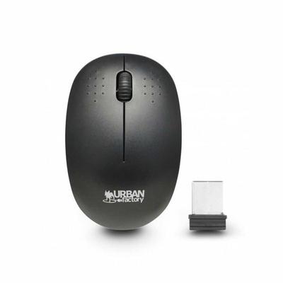 Беспроводная мышь - URBAN FACTORY - WMB01UF - Амбидекстровая - 1000 DPI - Черная