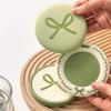 6 Piece Multi-functional Heat-resistant Macaroon Coaster Set Non-slip Cartoon Drink Pad Thickened Soft Insulation Pad Office