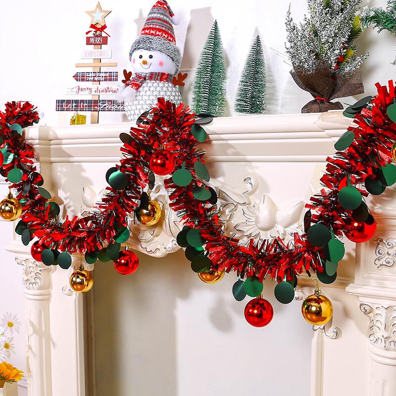 Рождественские мишурные гирлянды