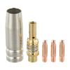 1 Set Welding Nozzle MIG Contact Tip Consumables MIG Welding MB15 15AK Contact Tip 0.6/0.8/0.9/1.0/1.2mm