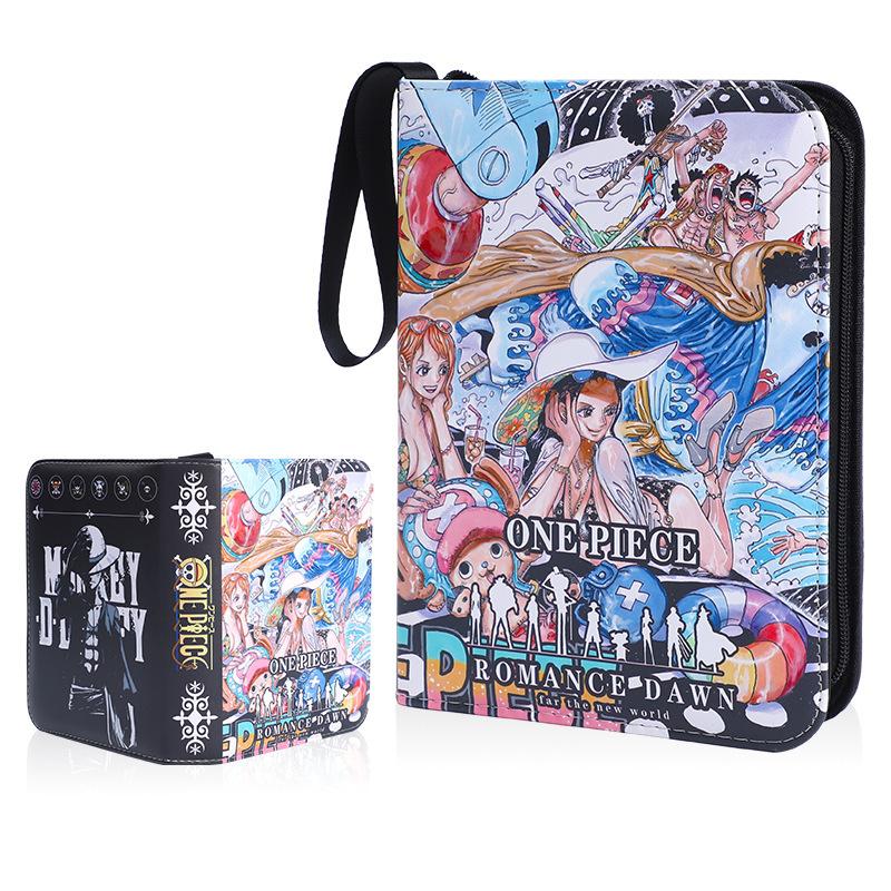 400 шт. Альбом для фотографий One Piece, Книга, Папка для карт, Семейное письмо, Держатель для визиток, Коллекция, Сумка на молнии, Милая игрушка для взрослых и детей, Подарки