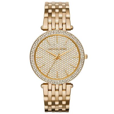 MK3438 Darci Pave Золотистые женские часы