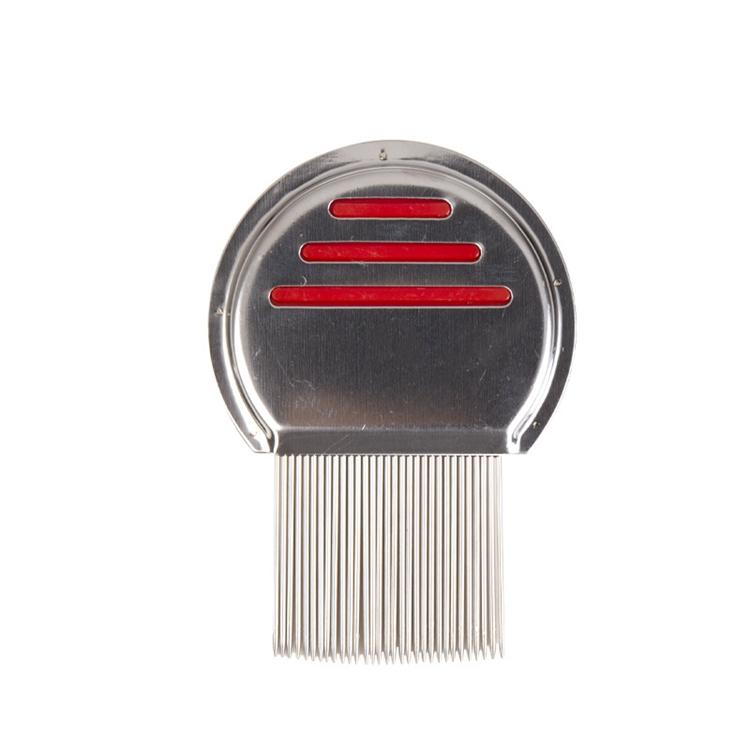 Hot Sell Pet Grooming Metal Tick Louse Flea Comb Hair Head Lice Comb Dog Nit Clean Comb